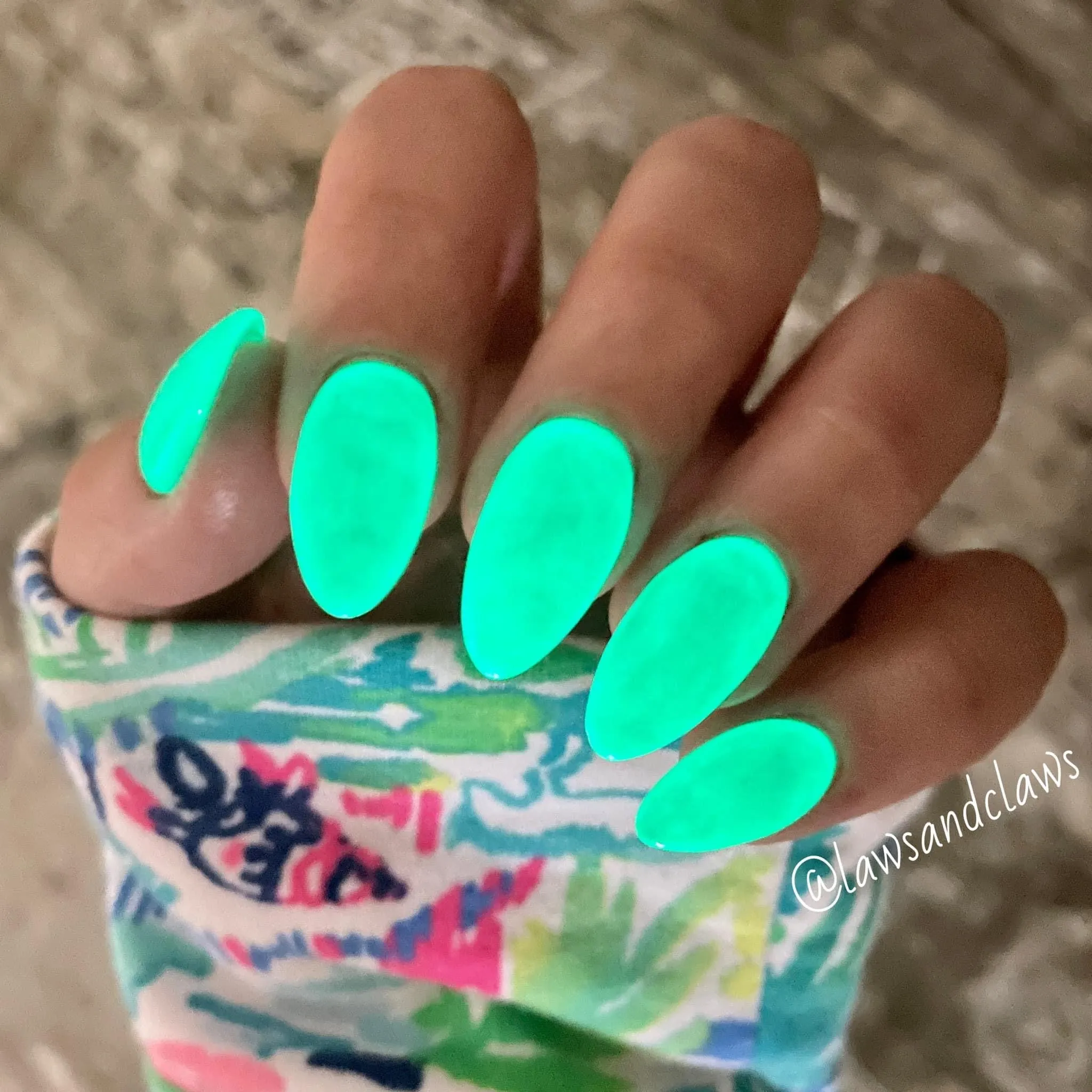 4leafGlowver- Glow Gel Polish