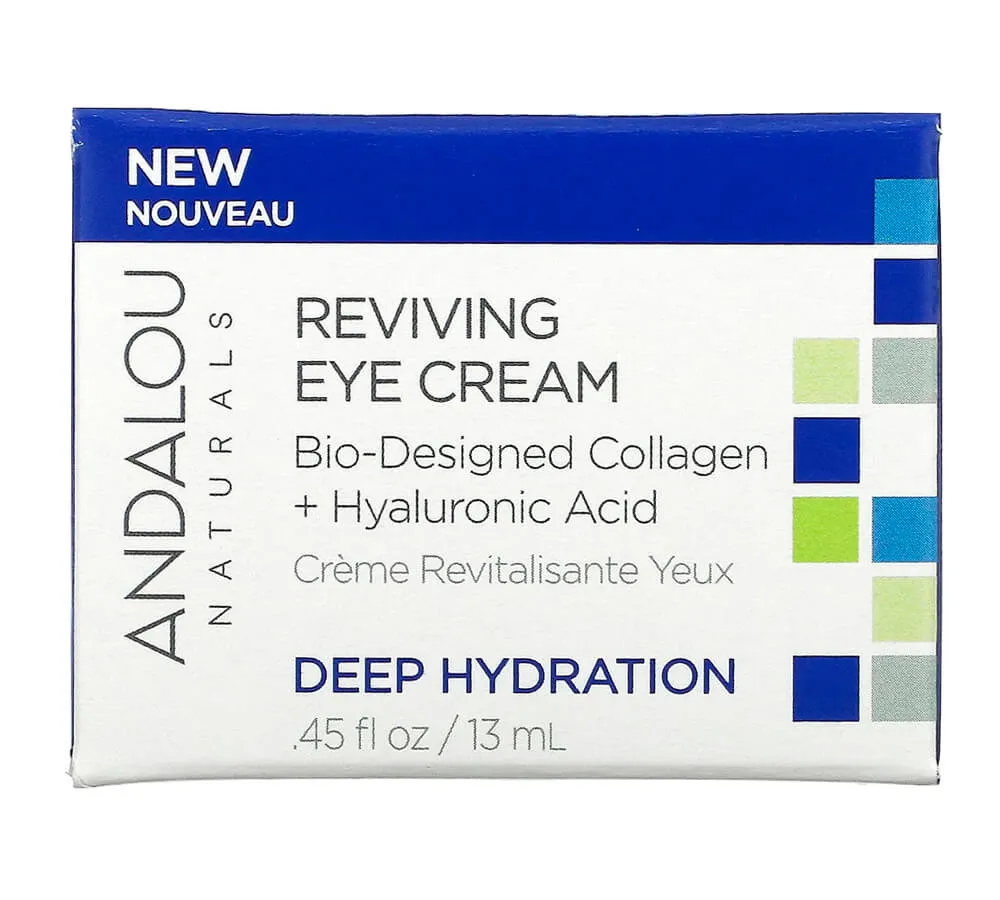 Andalou Naturals Revitalizing Eye Cream, 13 ml