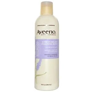 Aveeno Stress Relief Foaming Bath With Oatmeal 295 ml