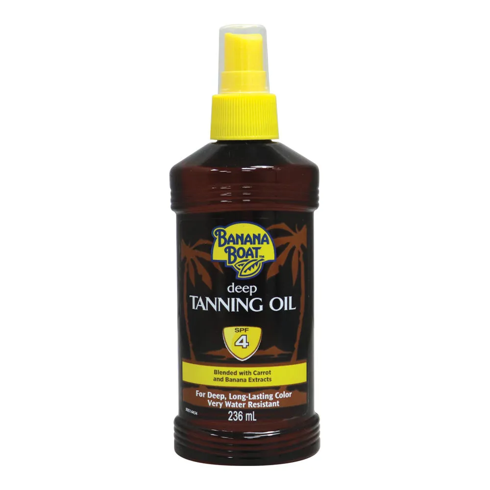 Banana Boat SPF4 Deep Tanning Oil 236 mL