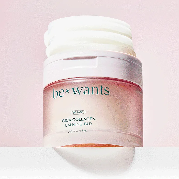 [be wants] Cica Collagen Calming Pad 200ml 60EA