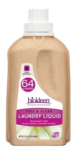 Biokleen Laundry Liquid Eco Bottle 32oz