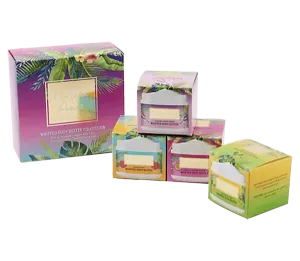 Box of 4 Natura Amor Whipped Body Butters - Various Scents