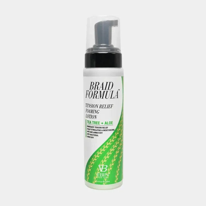 Braid Formula Tension Relief Foaming Lotion 8oz