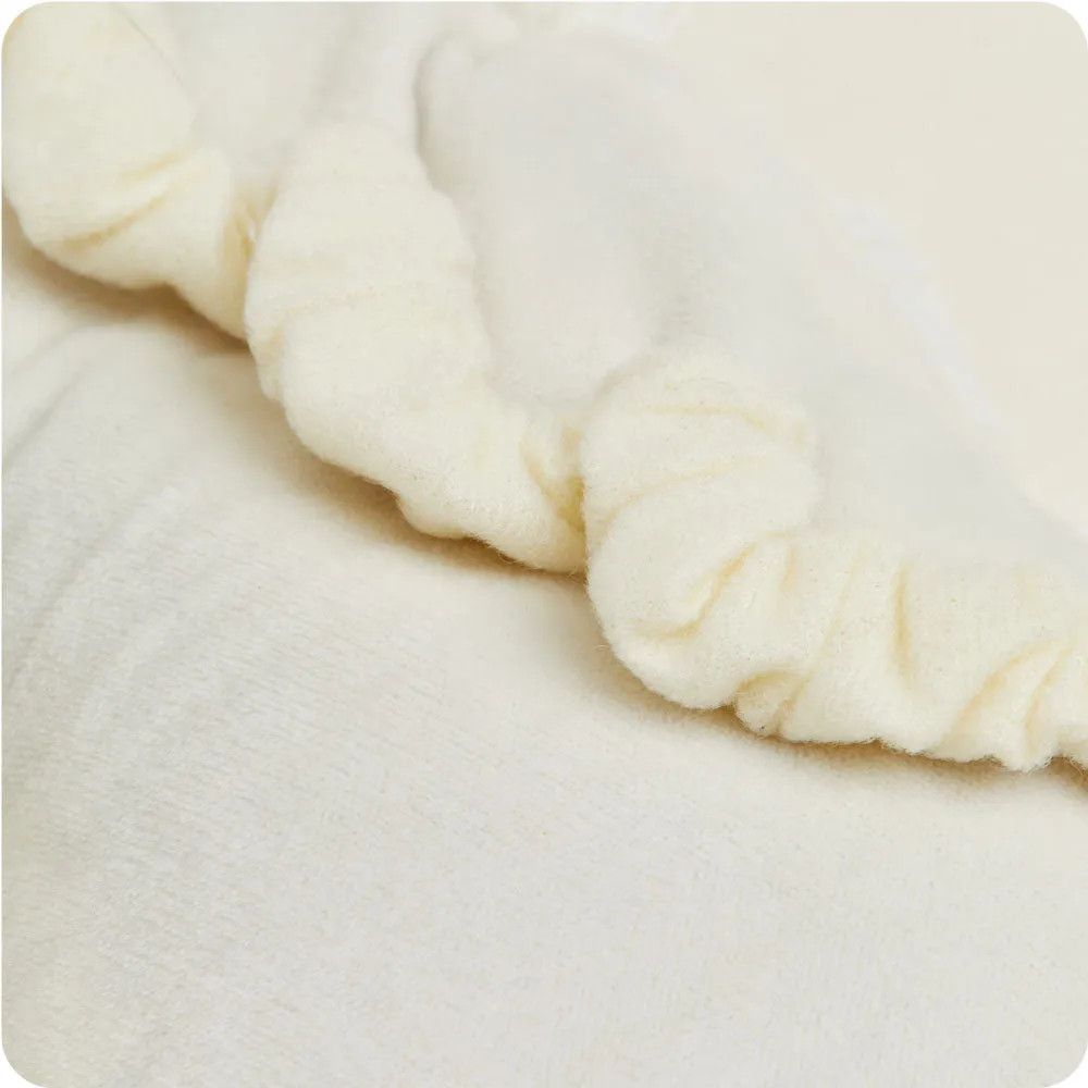 Cream Warmies Eye Mask