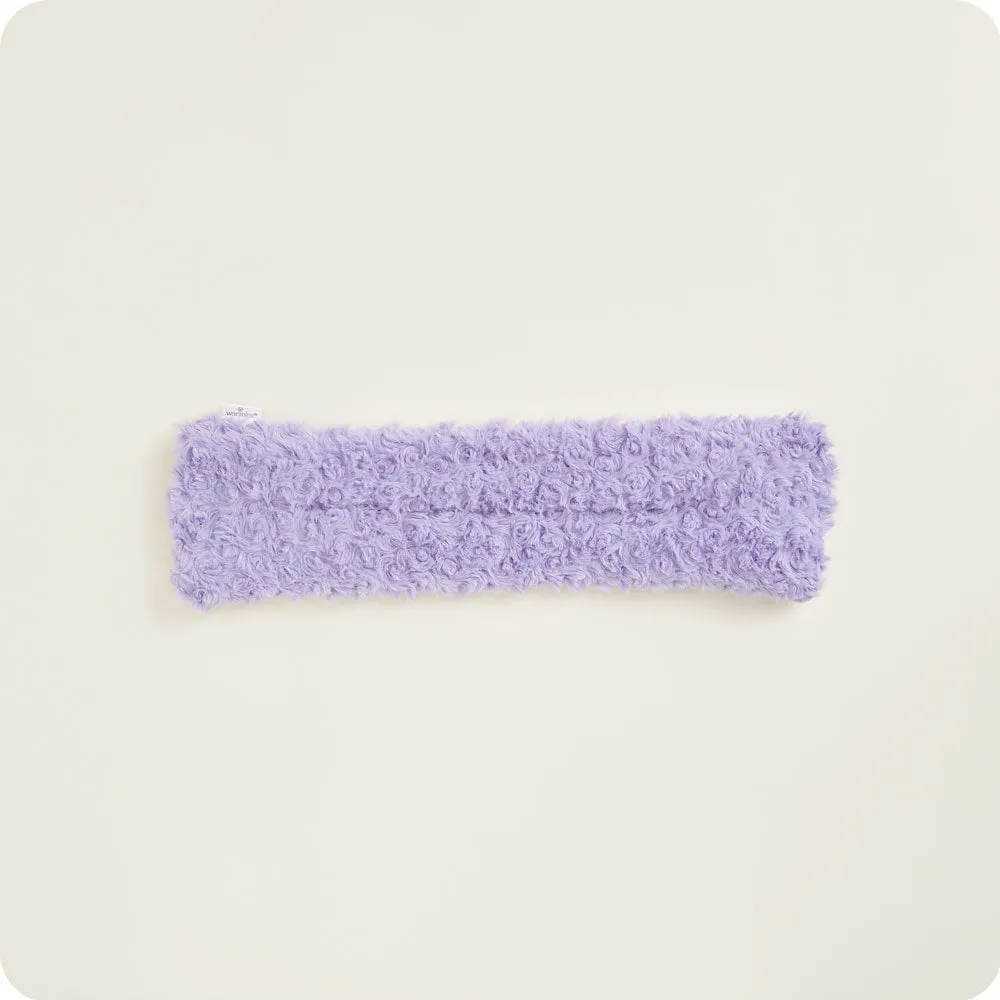 Curly Purple Warmies Neck Wrap