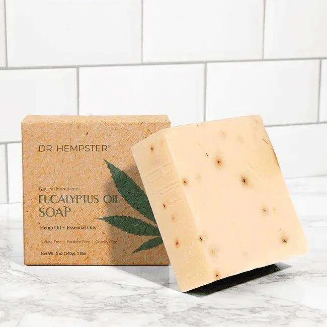 Dr. Hempster Sore Healing Hemp & Eucalyptus Soap