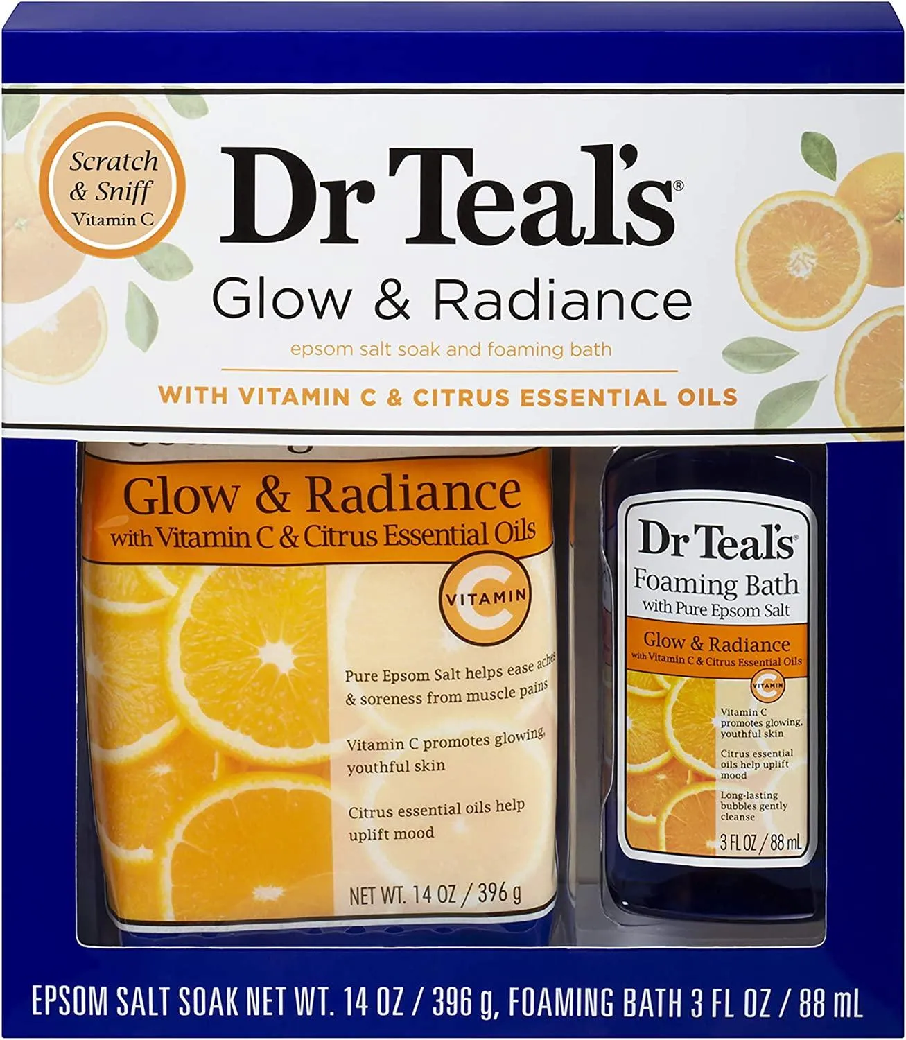 Dr Teal's Glow & Radiance with Vitamin C