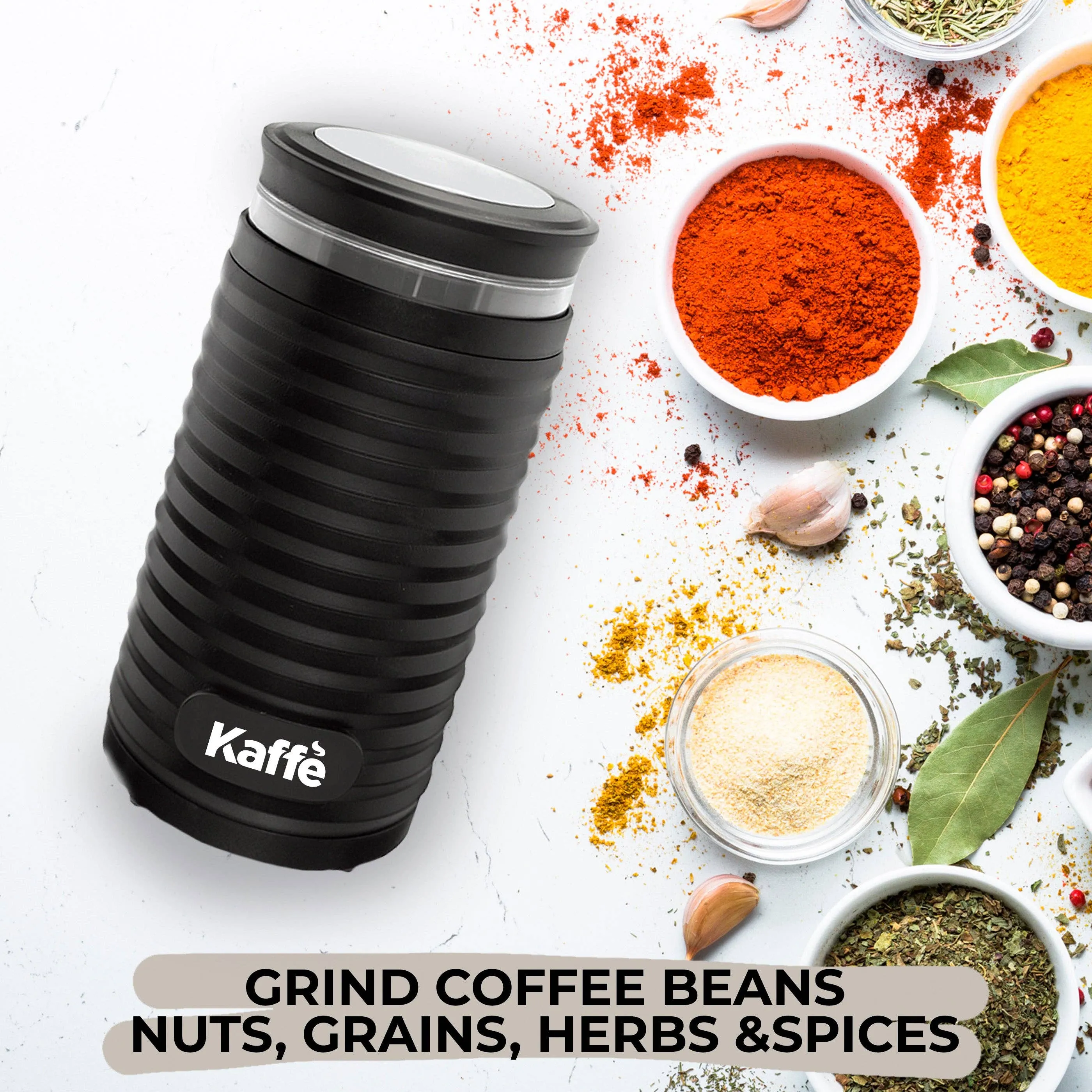 Electric Coffee Grinder w/ Cleaning Brush - 3.5oz