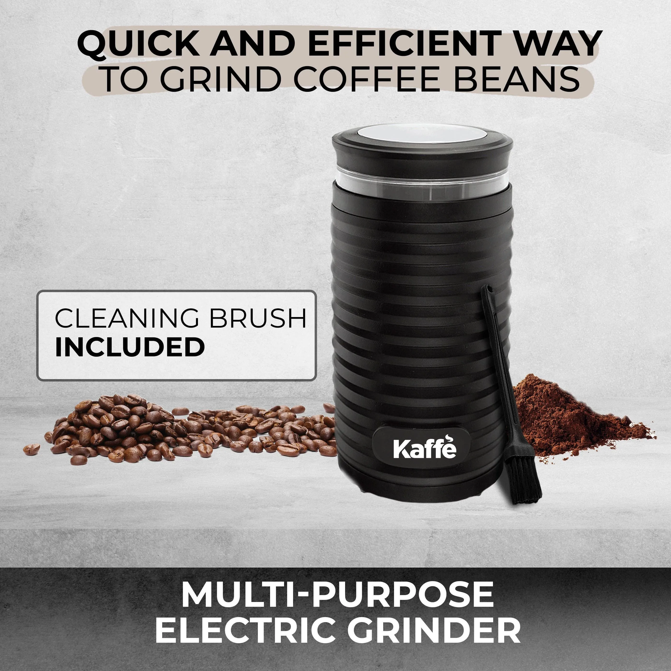 Electric Coffee Grinder w/ Cleaning Brush - 3.5oz