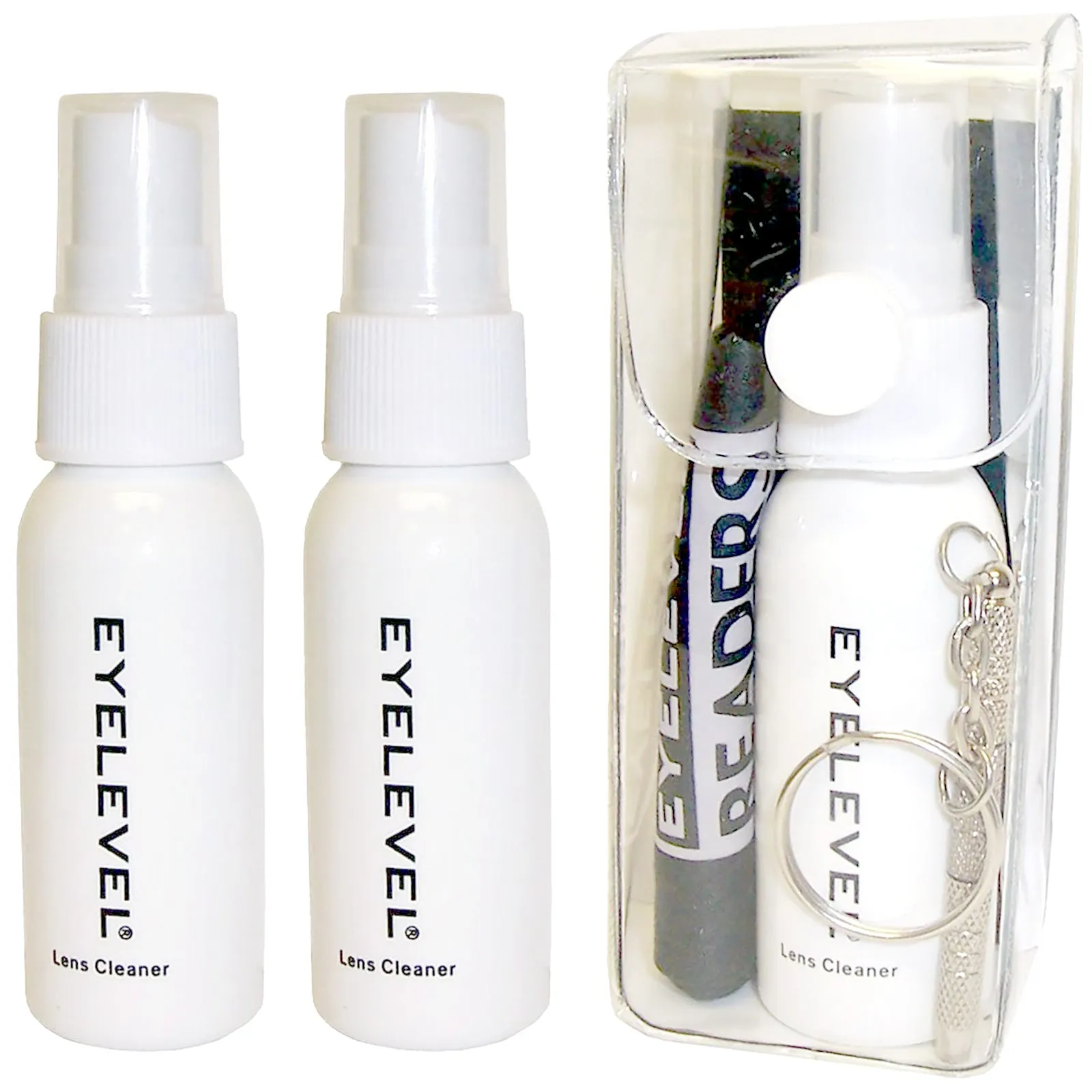 Eyelevel Optical Care Kit (Spray   Cloth   Screwdriver)