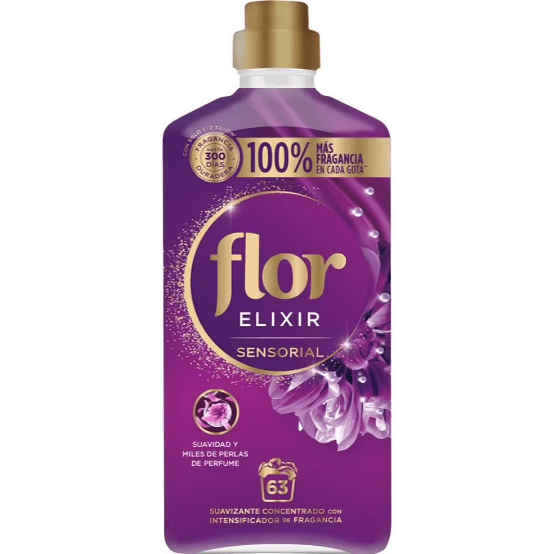 Flor Elixir Sensorial Concentrated Fabric Softener 1.2L, 63 Washes