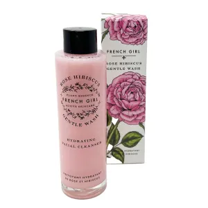 French Girl Organic Rose Hibiscus Gentle Facial Wash - 3.4 oz