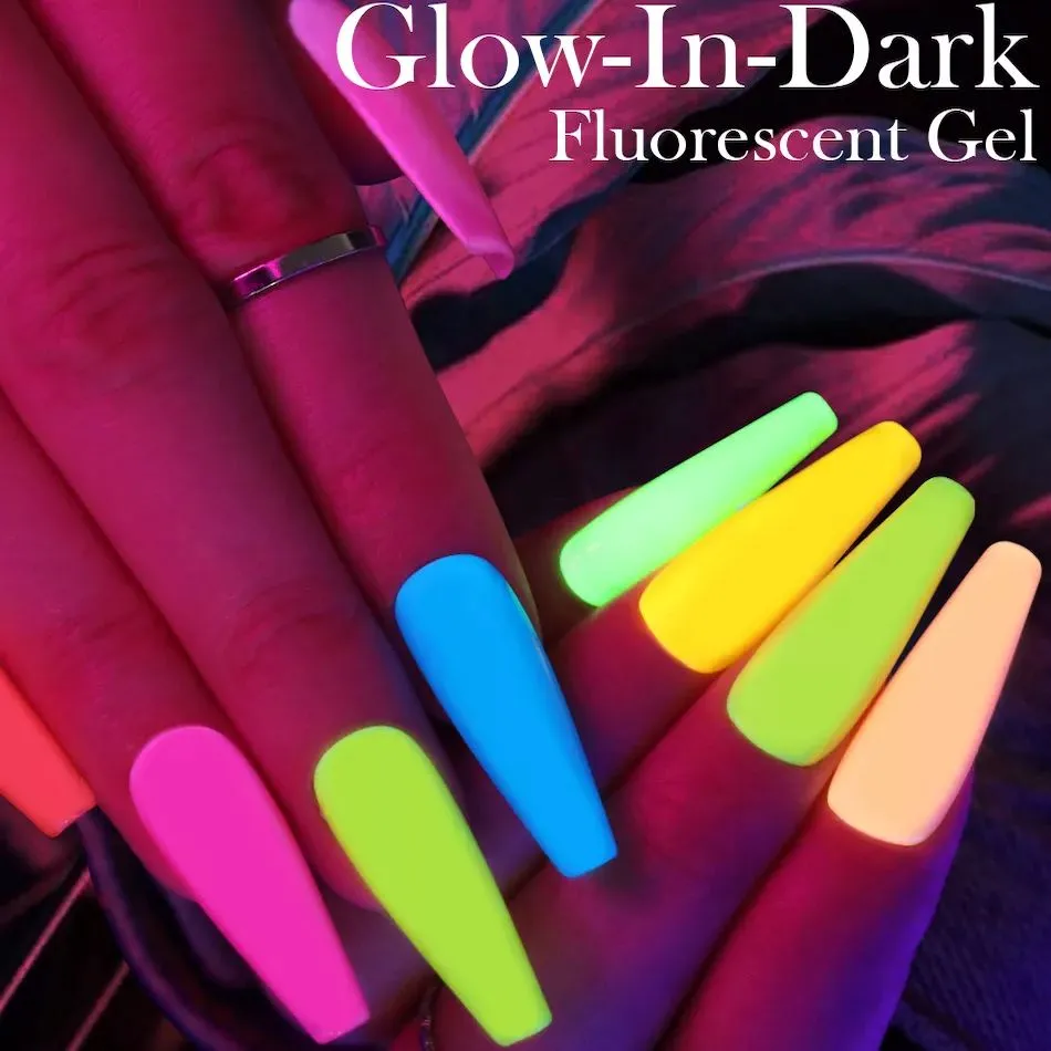 Glow-In-Dark Fluorescent Gel Polish Born Pretty