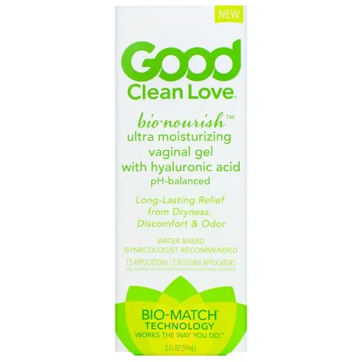 GOOD CLEAN LOVE BIONOURISH MOISTURIZER W/ HYALURONIC ACID 2 OZ