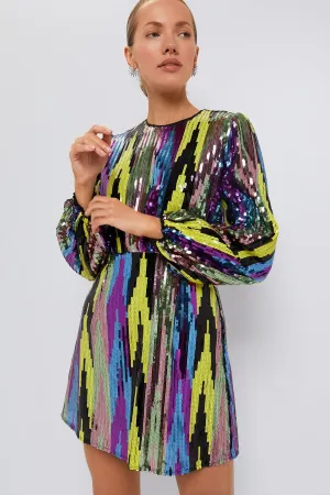 Multi Sequin Lola Dress