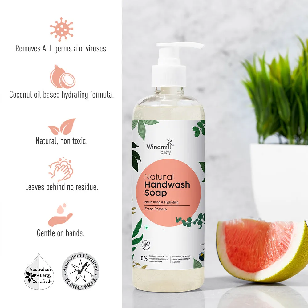 Natural Handwash Liquid Soap Pomelo Fresh