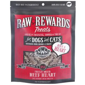 Northwest Naturals Freeze-Dried Beef Heart Dog and Cat Treats