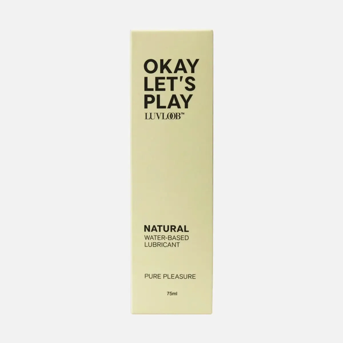 Okay Lets Play Water - Based Lubricant 2.5oz/75 ml