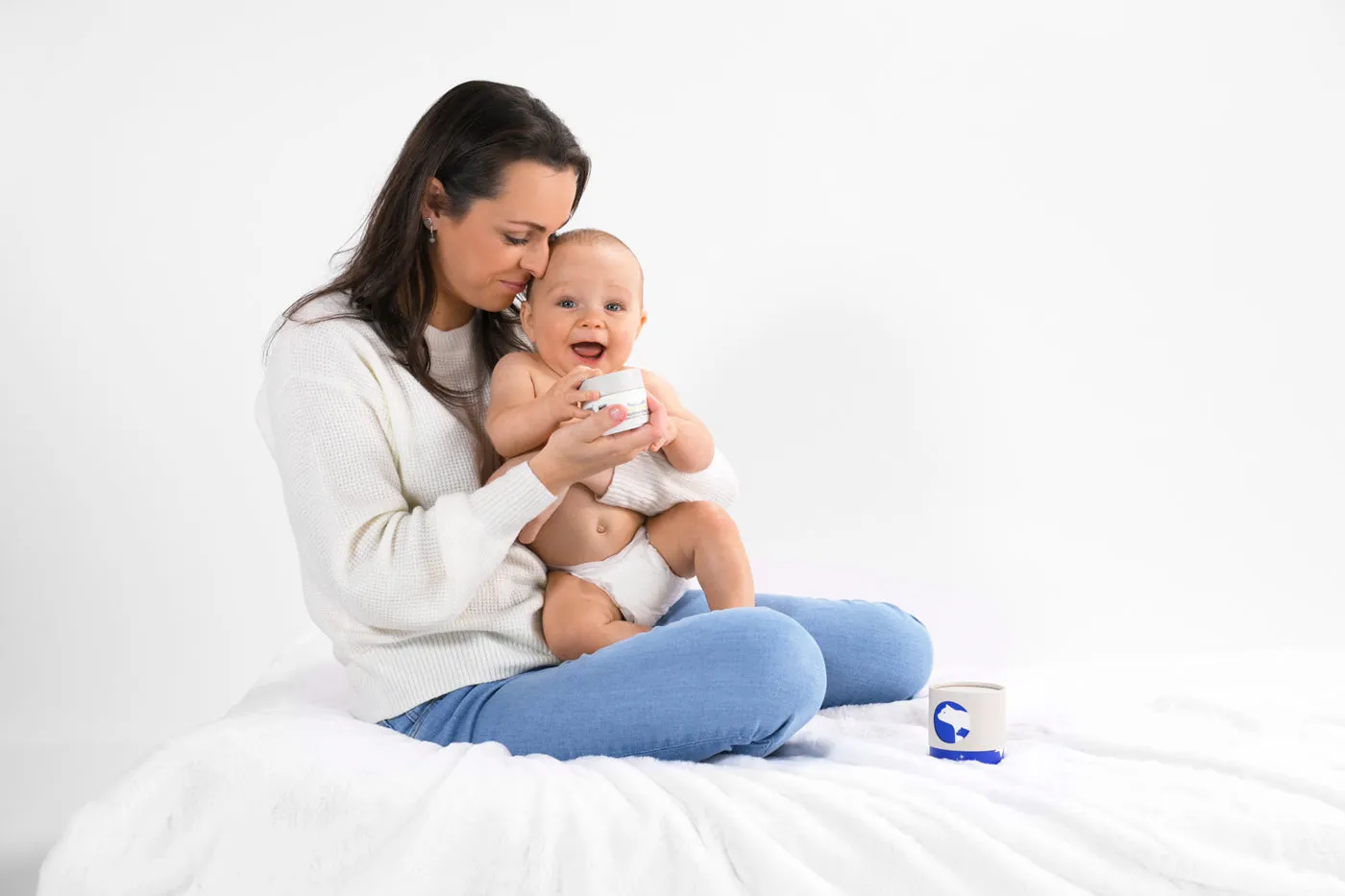 Our Moisturizing Cream and Baby Balm Duo