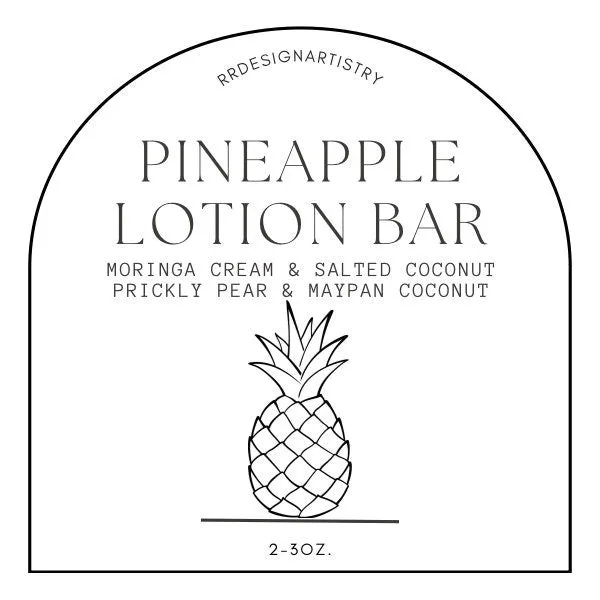 Pineapple Themed Pamper Yourself Bundle Gift Set