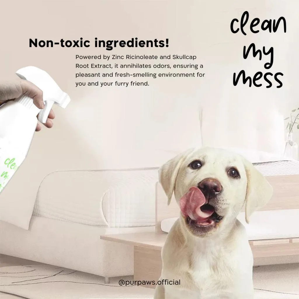 Purpaws Organic Deodorizing Disinfectant Spray