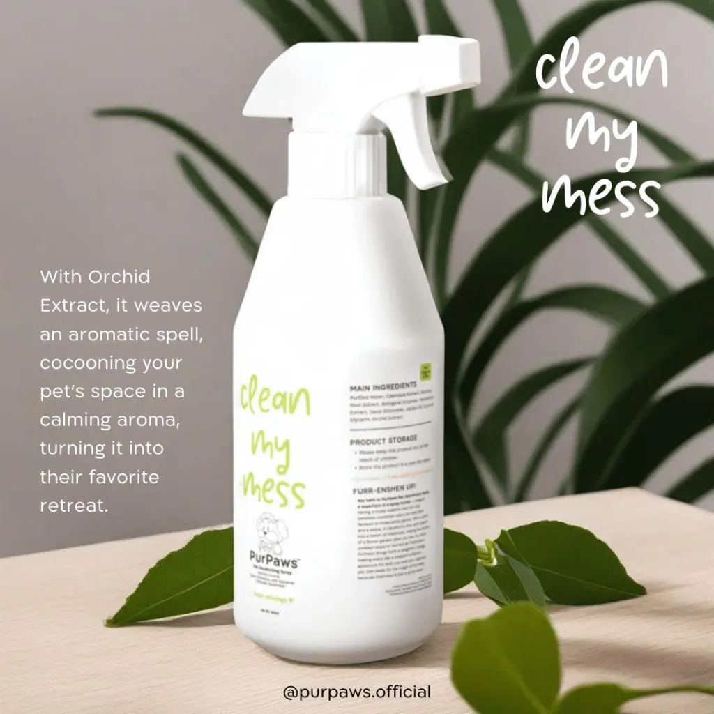 Purpaws Organic Deodorizing Disinfectant Spray