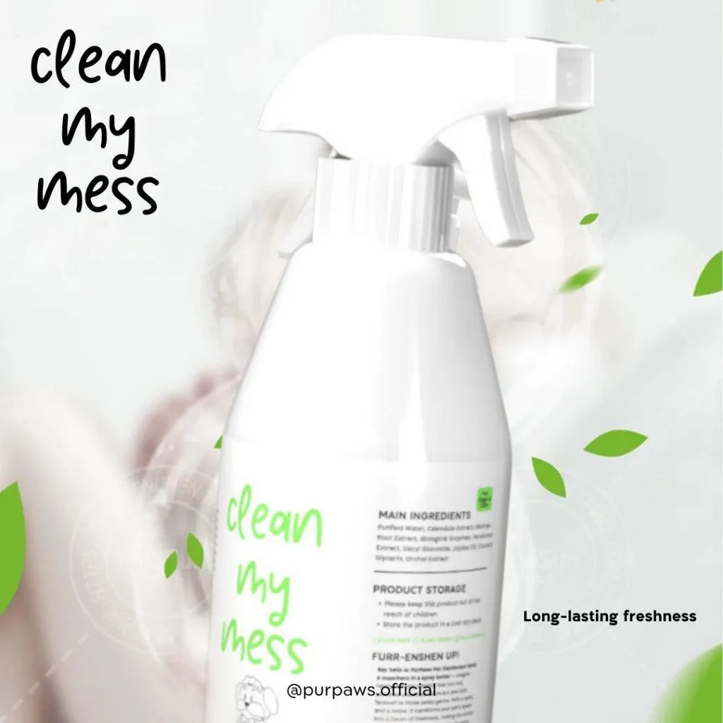 Purpaws Organic Deodorizing Disinfectant Spray