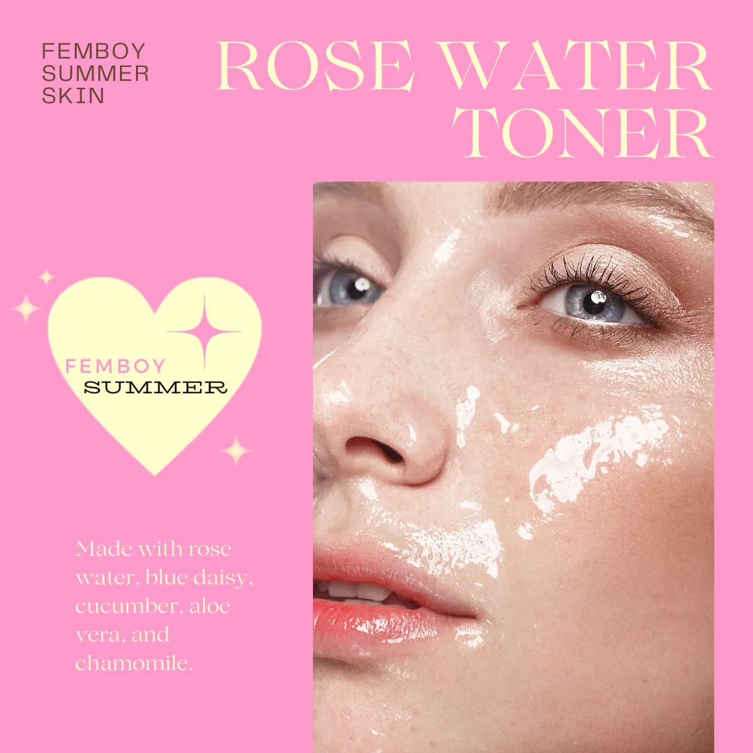 Rose Water   Aloe Vera - Calming Toner