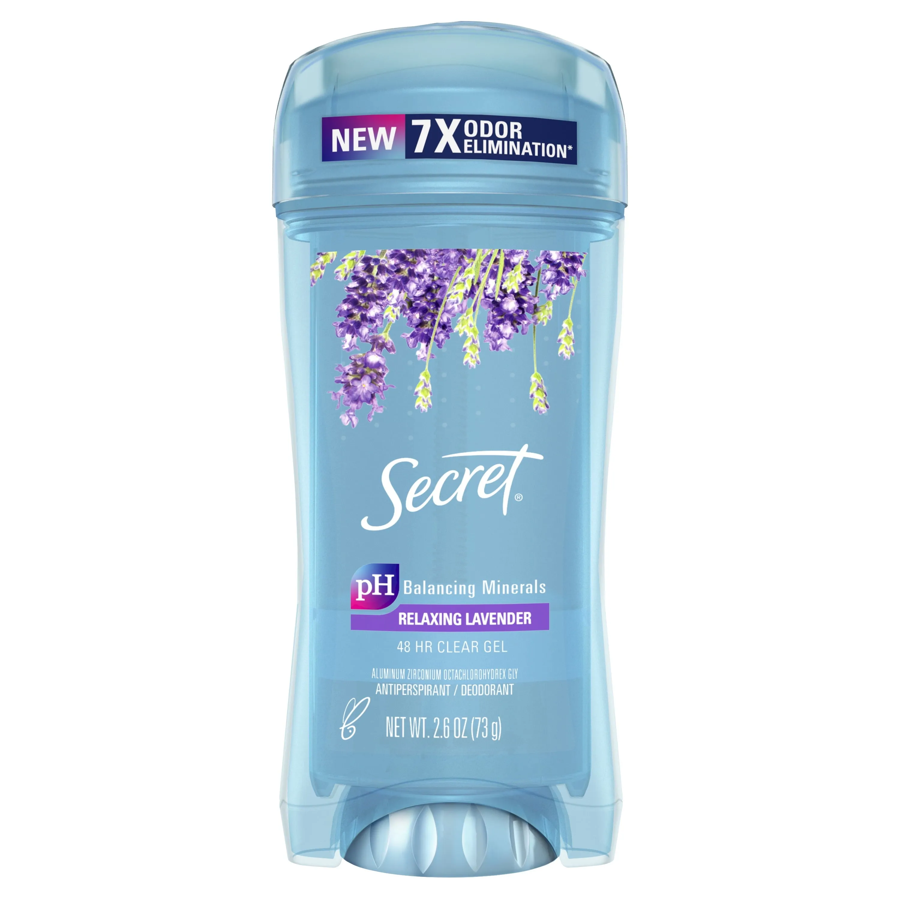 Secret Clear Gel and Deodorant for Women, Relaxing Refreshing Lavender, 2.6 oz