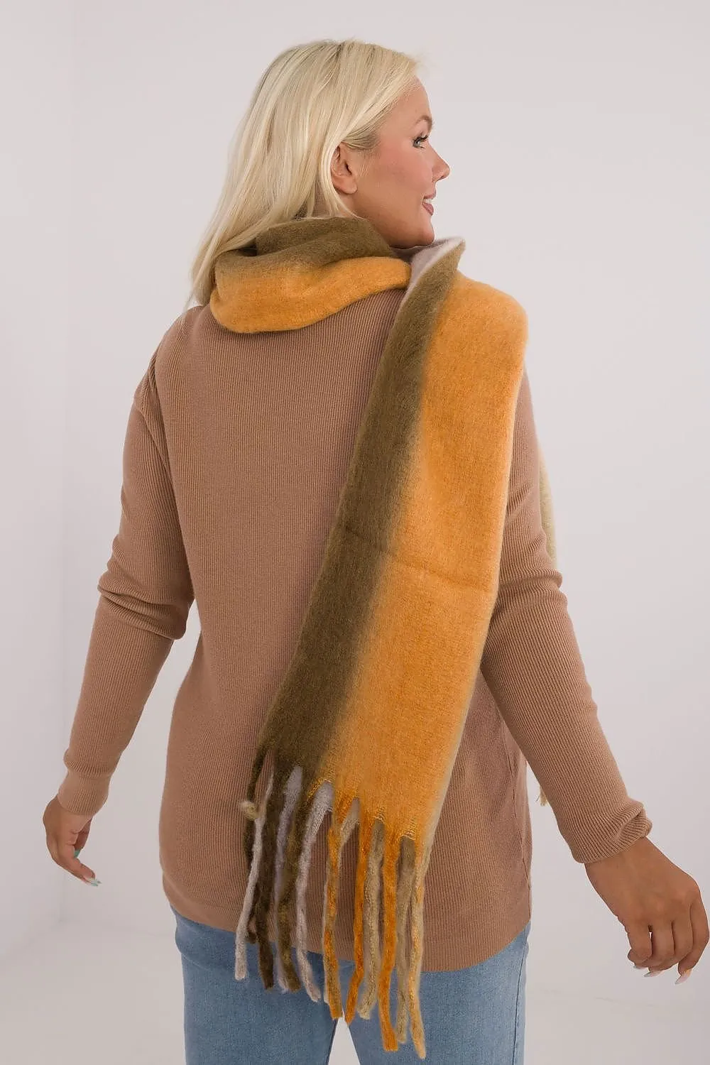 TEEK - Color Blend Fringe Scarf