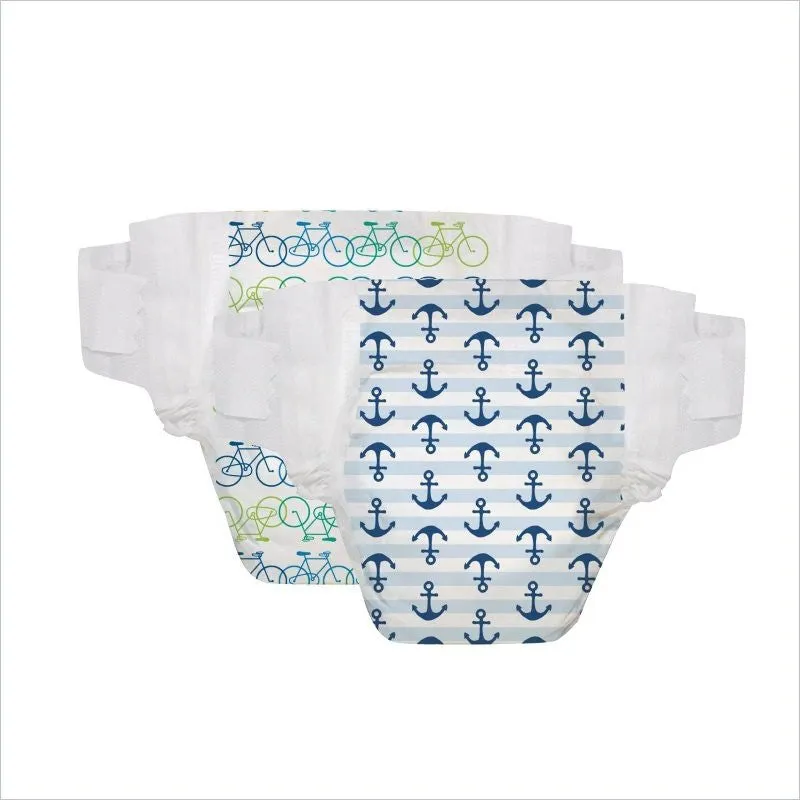 The Honest Company Diapers in Diapers Anchors and Bicycles Size 4