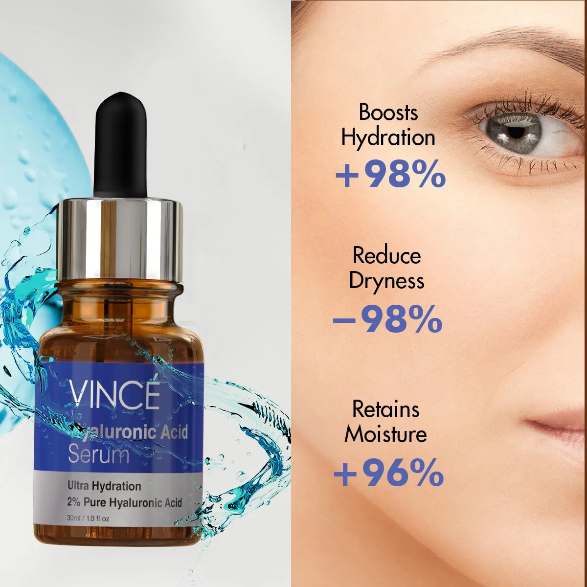 Vince - Hyaluronic Acid Serum Ultra Hydration - 30ML