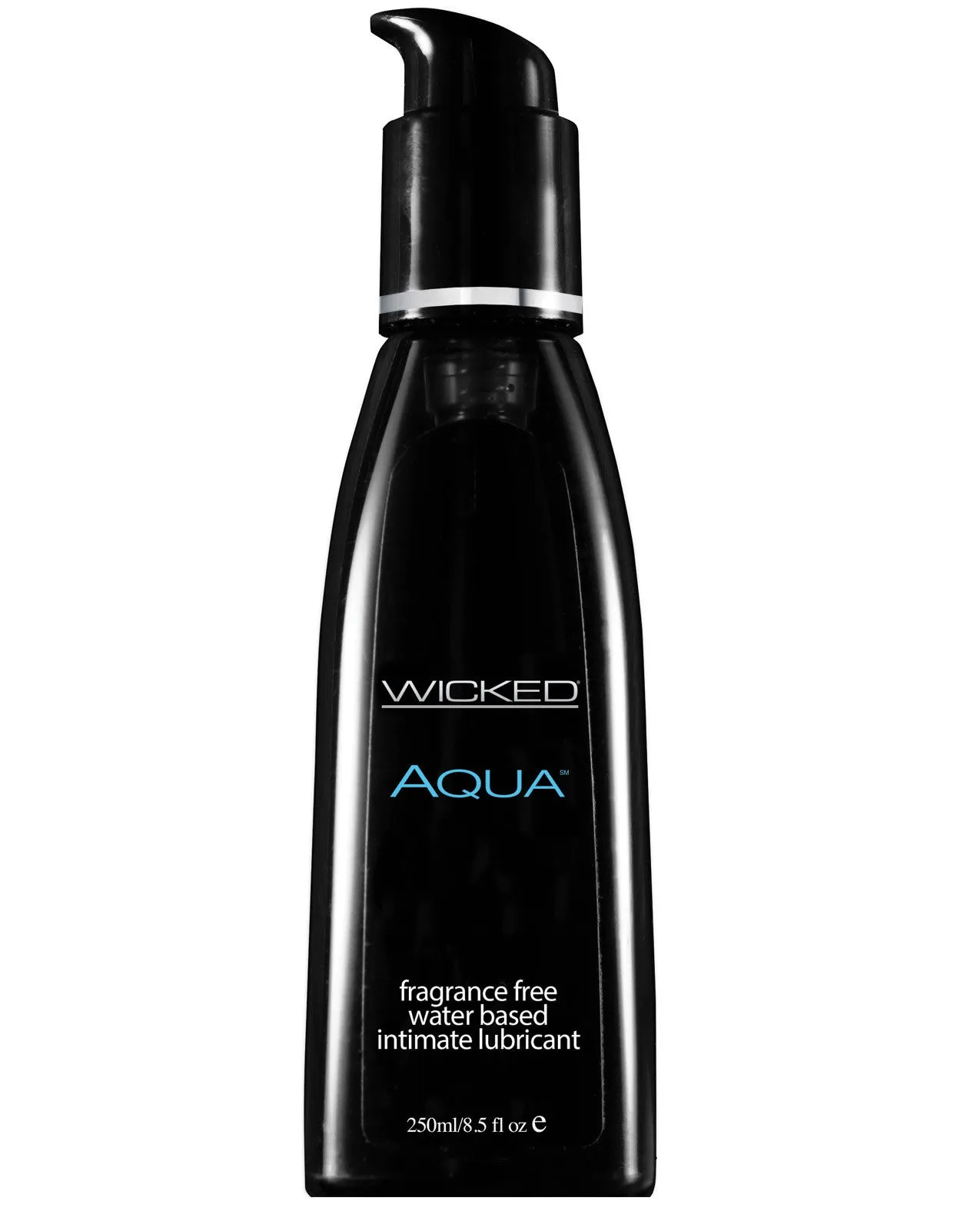 Wicked Sensual Care Collection Aqua Waterbased Lubricant - 8.5 oz Fragrance Free